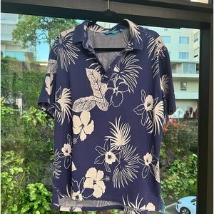 Tori Richard xl aloha golf shirts
